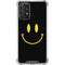 Black Happy Face Galaxy A72 5G Clear Case