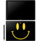 Black Happy Face Galaxy Book 12in Skin