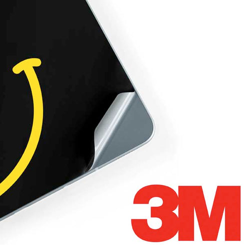 Black Happy Face Galaxy Book 12in Skin