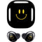 Black Happy Face Galaxy Buds Pro Skin