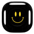 Black Happy Face Galaxy Buds Pro Skin