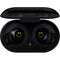 Black Happy Face Galaxy Buds Skin