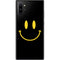 Black Happy Face Galaxy Note 10 Plus Skin