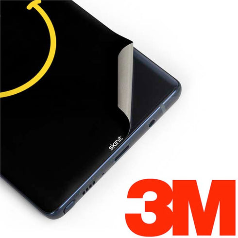Black Happy Face Galaxy Note 9 Skin