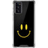 Black Happy Face Galaxy Note20 5G Clear Case