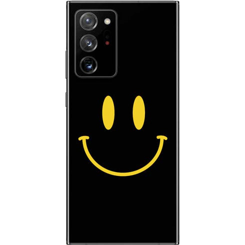 Black Happy Face Galaxy Note20 Ultra 5G Skin