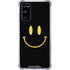 Black Happy Face Galaxy S20 FE Clear Case