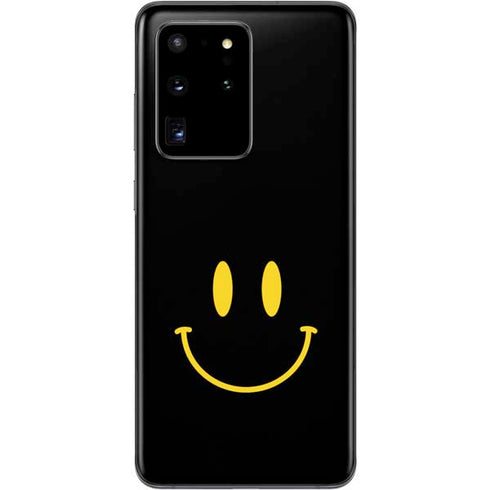 Black Happy Face Galaxy S20 Ultra 5G Skin