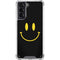 Black Happy Face Galaxy S21 5G Clear Case