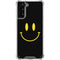 Black Happy Face Galaxy S21 Plus 5G Clear Case