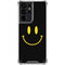 Black Happy Face Galaxy S21 Ultra 5G Clear Case