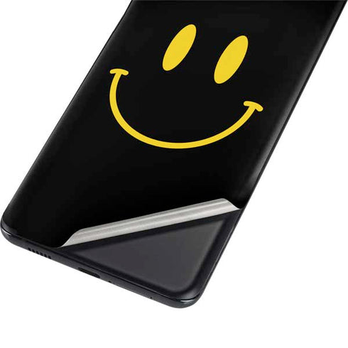 Black Happy Face Galaxy S21 Ultra 5G Skin