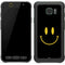 Black Happy Face Galaxy S7 Active Skin