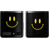 Black Happy Face Galaxy Z Flip Skin