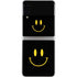 Black Happy Face Galaxy Z Flip3 5G Skin