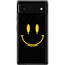 Black Happy Face Google Pixel 6 Skin