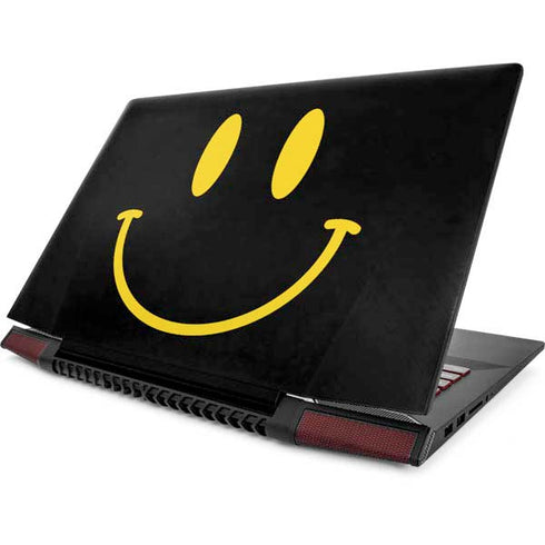 Black Happy Face Lenovo IdeaPad Skin