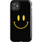 Black Happy Face iPhone 11 Impact Case