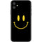 Black Happy Face iPhone 11 Skin