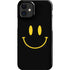 Black Happy Face iPhone 12 Mini Lite Case