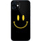 Black Happy Face iPhone 12 Mini Skin