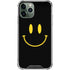 Black Happy Face iPhone 12 Pro Clear Case