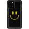 Black Happy Face iPhone 12 Pro Max Waterproof Case
