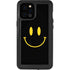 Black Happy Face iPhone 12 Pro Max Waterproof Case