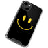 Black Happy Face iPhone 13 Clear Case