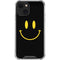 Black Happy Face iPhone 13 Mini Clear Case
