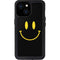 Black Happy Face iPhone 13 Mini Waterproof Case