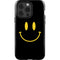 Black Happy Face iPhone 13 Pro Impact Case
