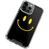 Black Happy Face iPhone 13 Pro Max Clear Case