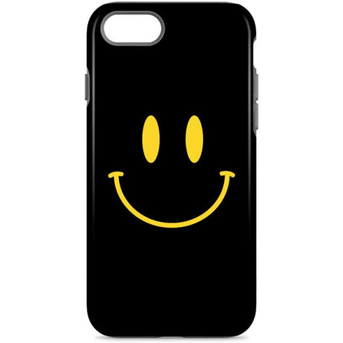 Black Happy Face iPhone 8 Pro Case