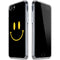 Black Happy Face iPhone SE (2nd & 3rd Gen) Clear Case