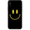 Black Happy Face iPhone XS Skin
