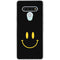 Black Happy Face LG Stylo 6 Clear Case