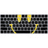 Black Happy Face Magic Keyboard Skin