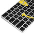 Black Happy Face Magic Keyboard Skin