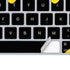 Black Happy Face Magic Keyboard Skin