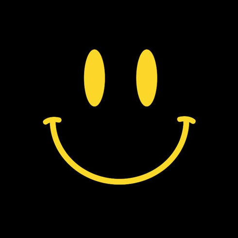 Black Happy Face Moto E5 Play Skin