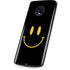 Black Happy Face Moto G6 Skin