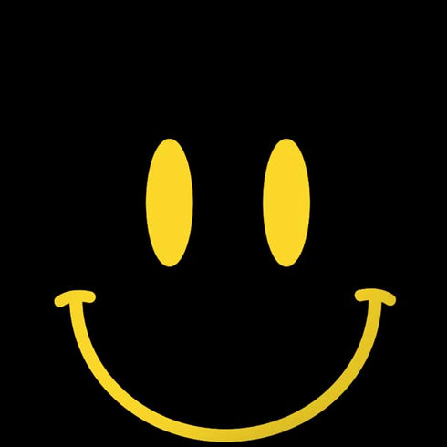 Black Happy Face Moto G6 Skin