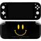 Black Happy Face Nintendo Switch Lite Skin