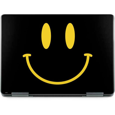 Black Happy Face Notebook 9 Pro 13in (2017) Skin