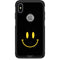 Black Happy Face Otterbox Commuter iPhone Skin