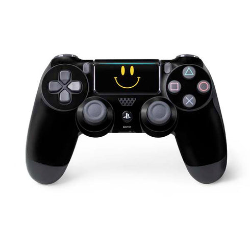 Black Happy Face PS4 Pro/Slim Controller Skin