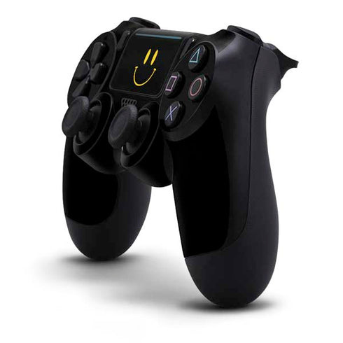 Black Happy Face PS4 Pro/Slim Controller Skin
