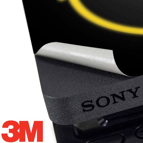 Black Happy Face PS4 Slim Bundle Skin