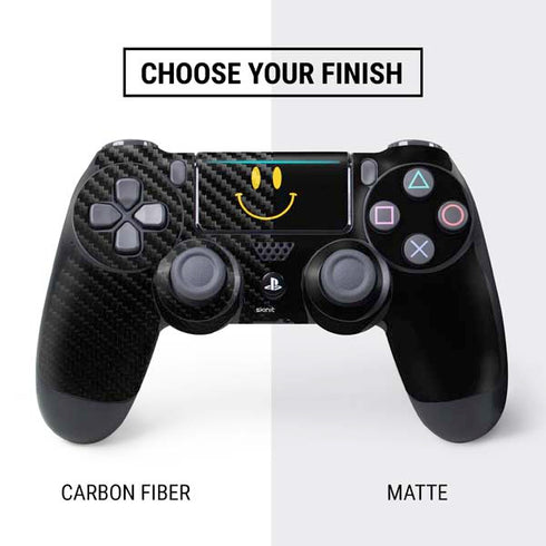 Black Happy Face PS4 Slim Bundle Skin